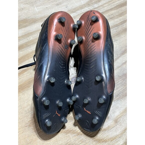 Puma King Platinum FG/AG Black Neon Citrus Soccer Cleats 106478-04 Men 12 main image 5